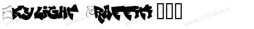 Skylight Graffiti字体转换